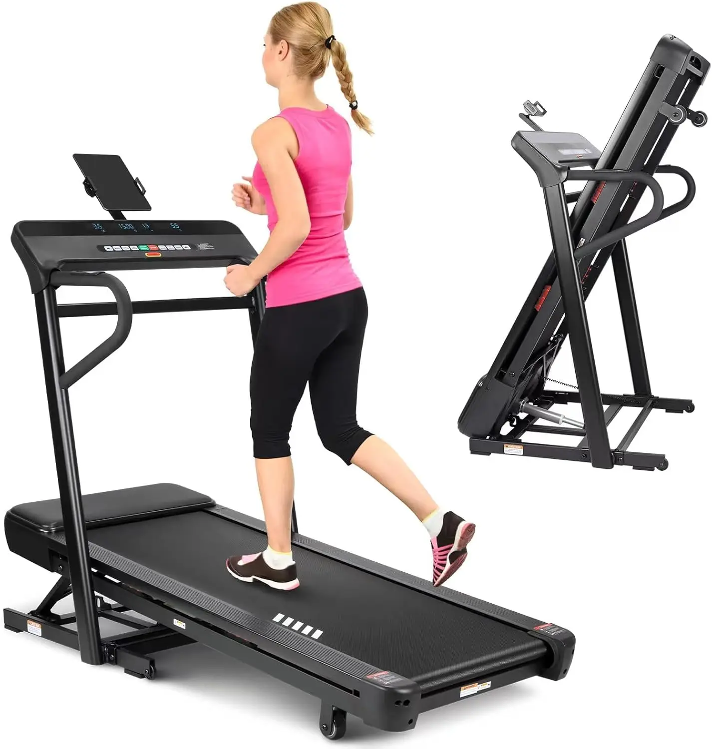 Treadmill Home Gym - Garvee Auto Incline -3% to 15%