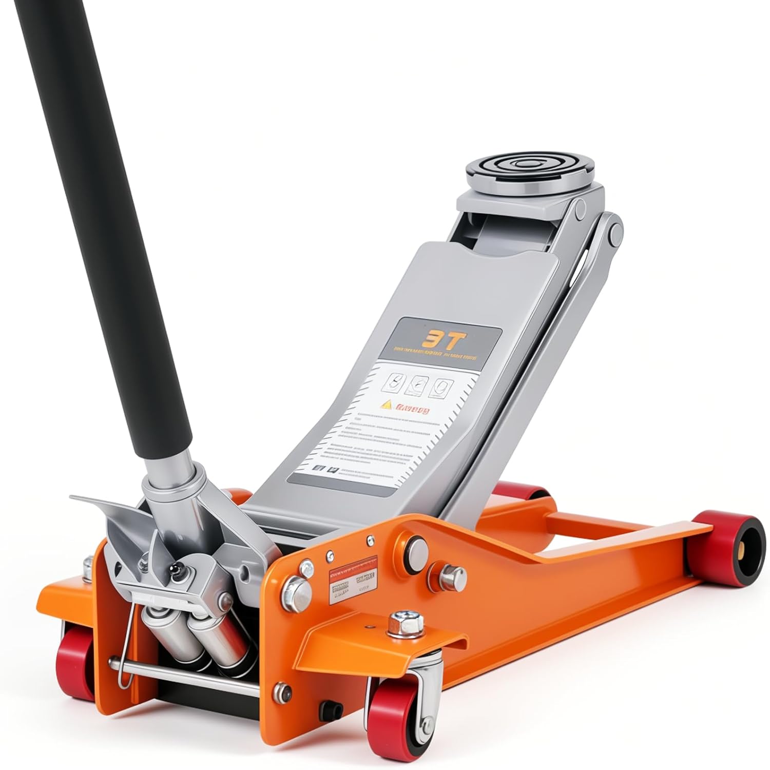 Deadlift Jack Barbell - 3 Ton Low Profile Hydraulic Racing