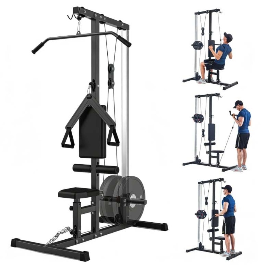 Home Gym Multi Station - Multi-Functional LAT Pulldown Machine with High