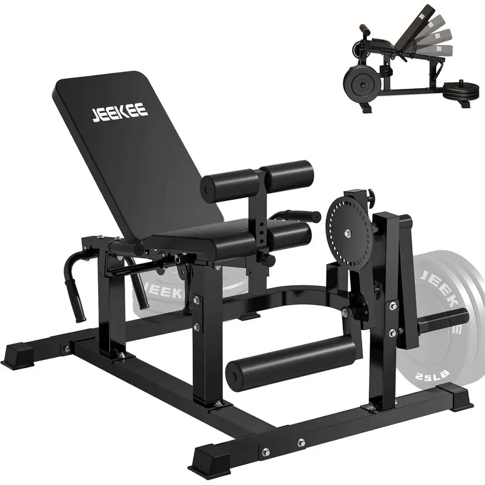 Home Gym Tools - 700LB Capacity Plate Loaded Leg Machine