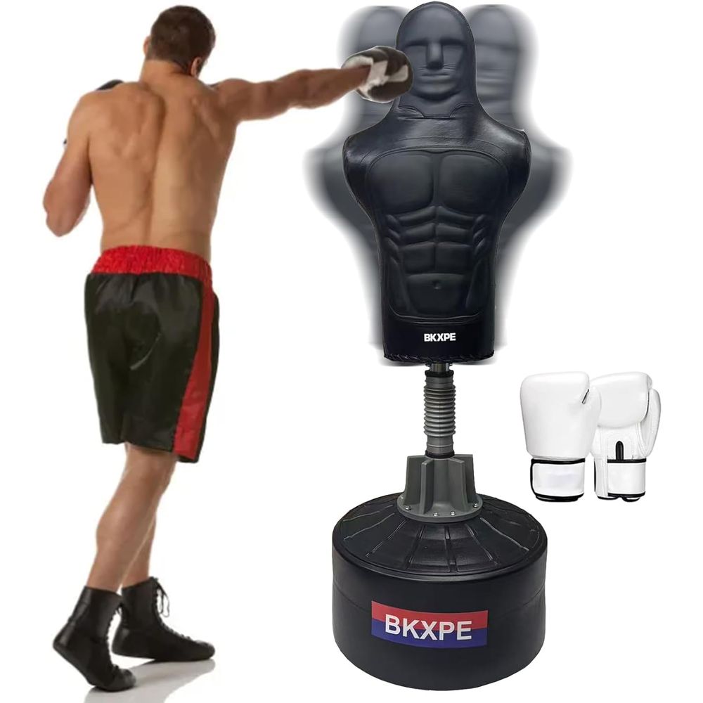 Home Gym Mma - Sturdy Leather Punching Bag with Large