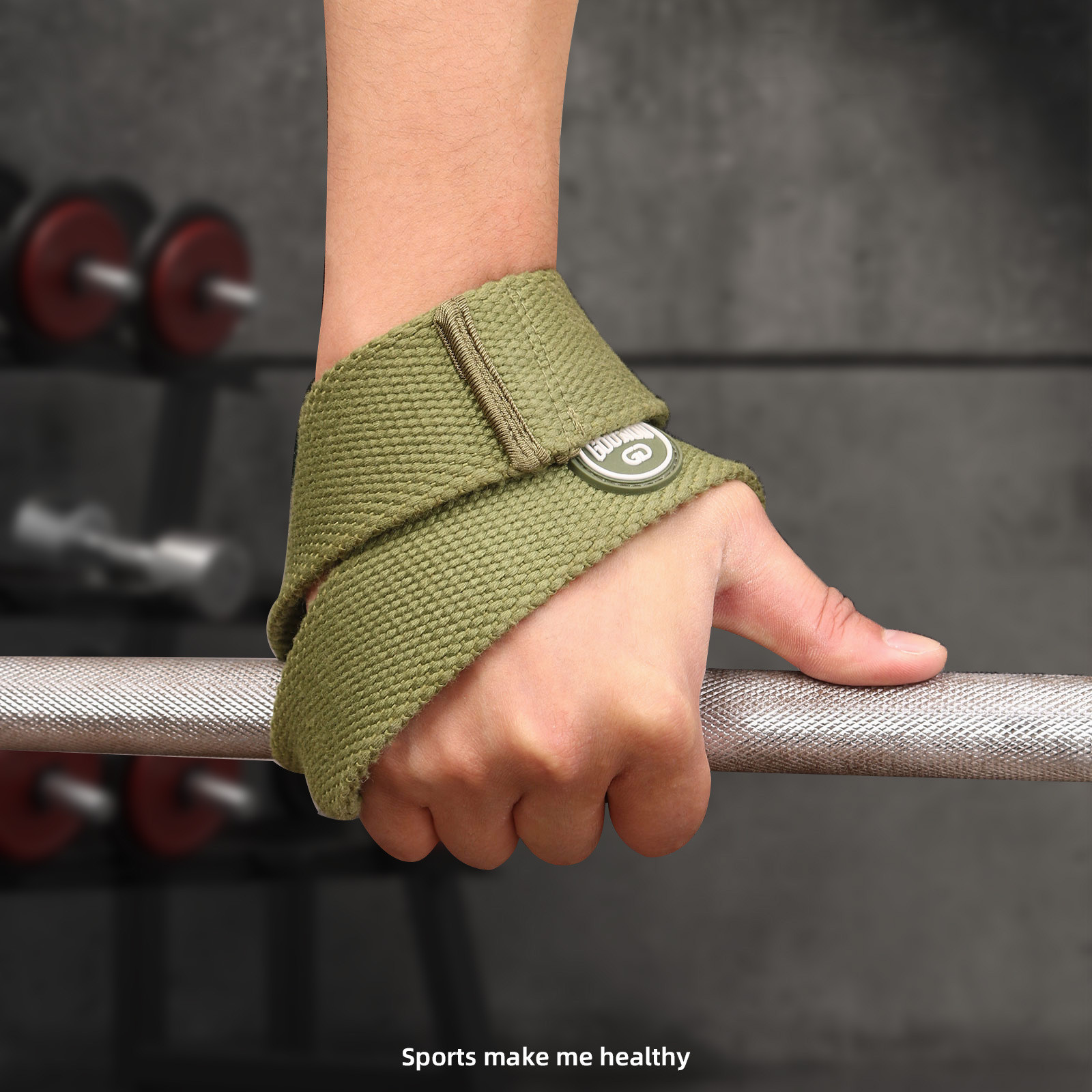 1Pair Nylon Figure 8 Straps De - Deadlift Jack Barbell ulasan dan harga