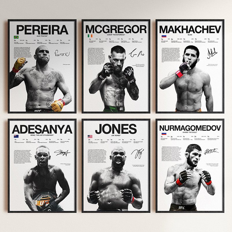 Famous Boxing Legends Fighting - Home Gym Mma ulasan dan harga