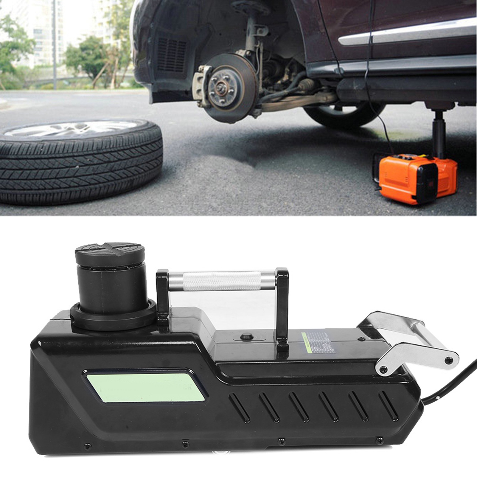 DC12V 15T Electric Floor Jack  - Deadlift Jack Barbell ulasan dan harga