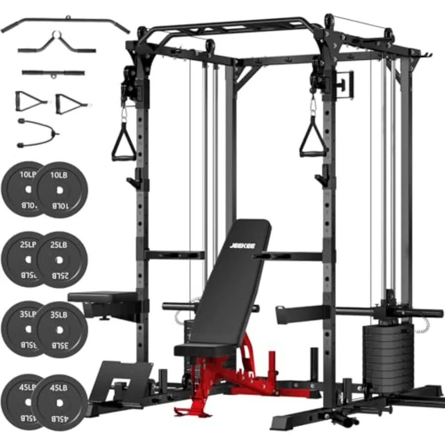 Home gym power cage with cable - Home Gym Pulley System ulasan dan harga