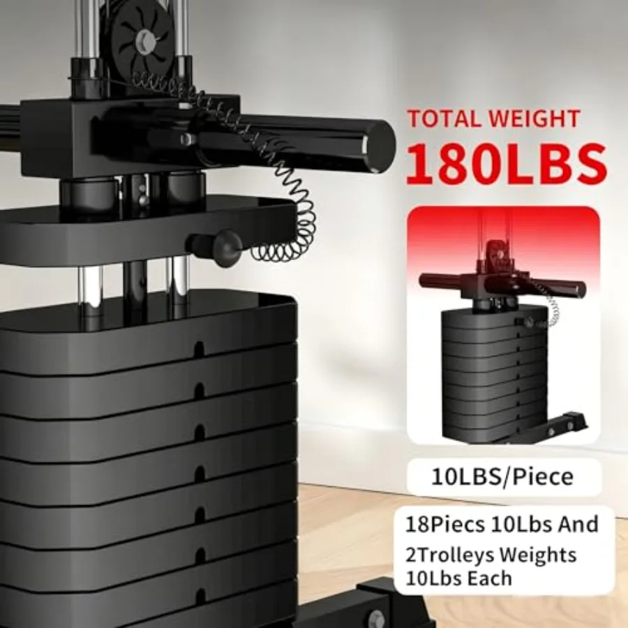 Home gym power cage with cable - Home Gym Pulley System ulasan dan harga