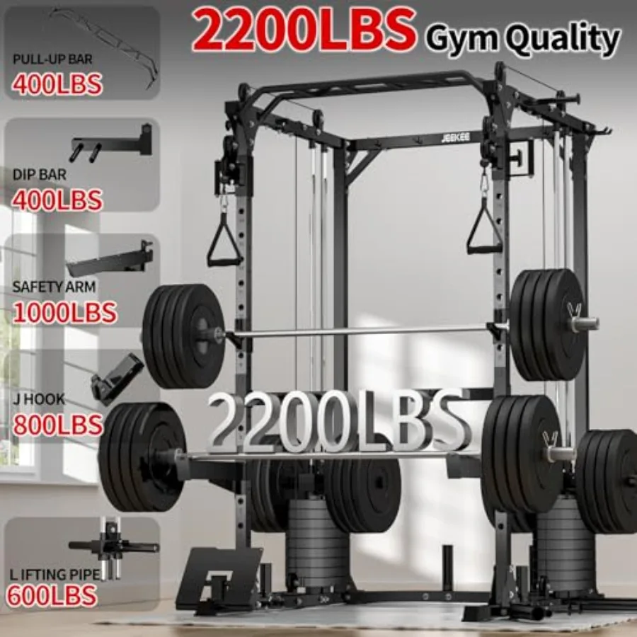 Home gym power cage with cable - Home Gym Pulley System ulasan dan harga