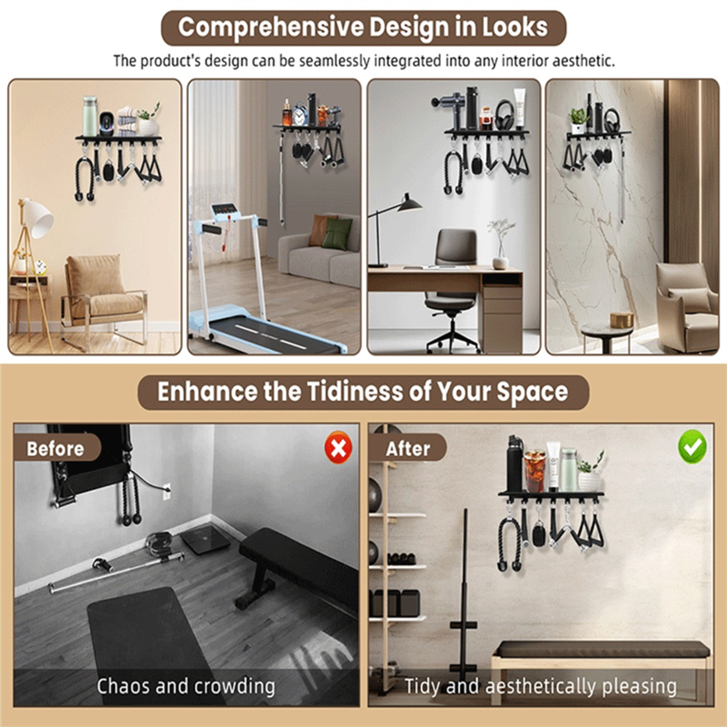 【RECOMMEND】Metal Shelf Holder  - Home Gym Recommendations ulasan dan harga