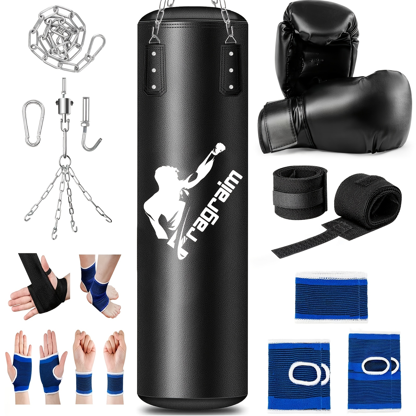 Adult Punching Bag, 4 FT PU He - Home Gym Yellow ulasan dan harga