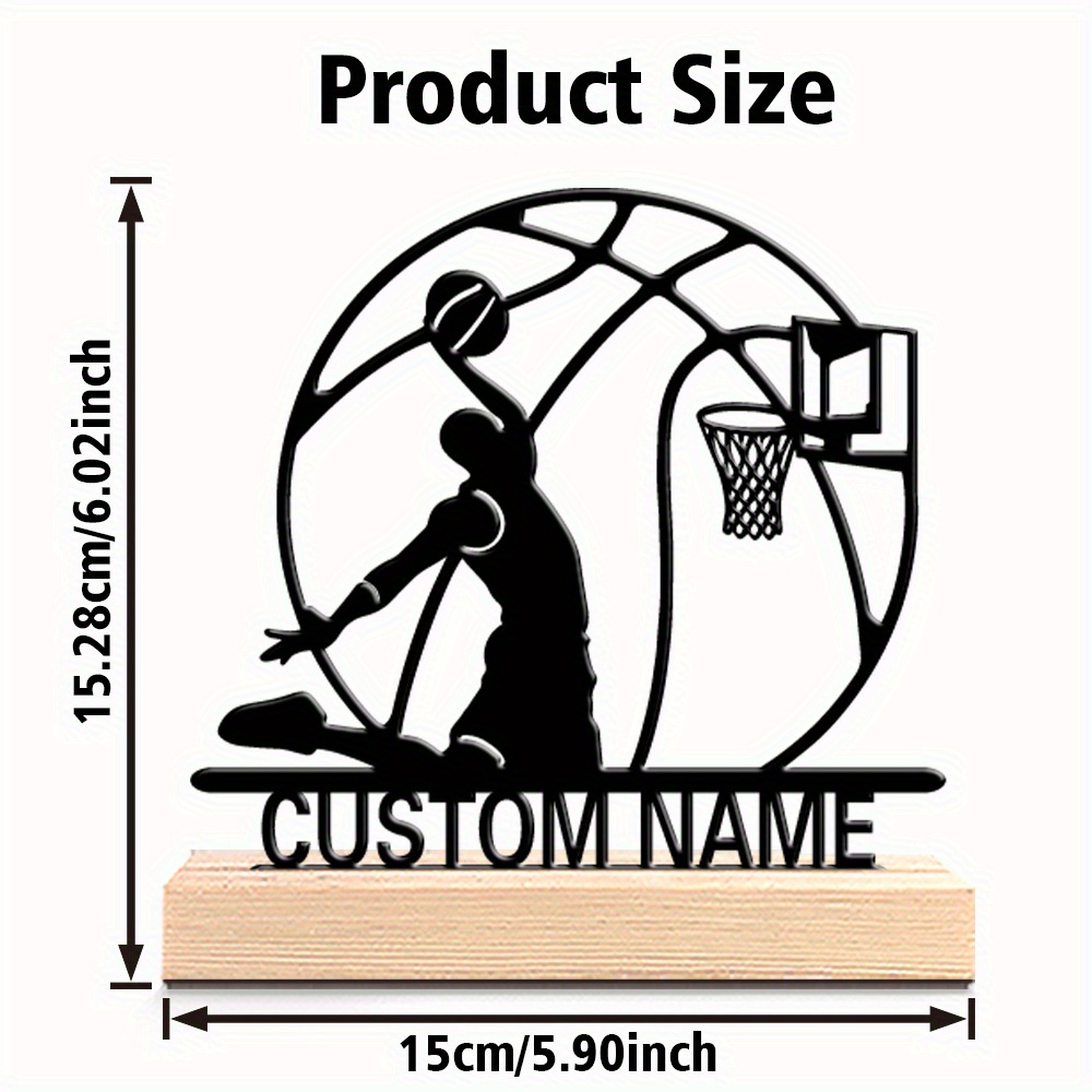 Personalized Basketball Player - Home Gym Names ulasan dan harga