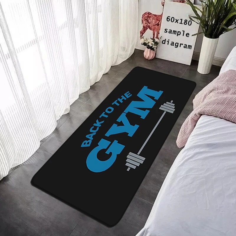 GYM Exercise Floor Mat Time No - Home Gym Academy ulasan dan harga