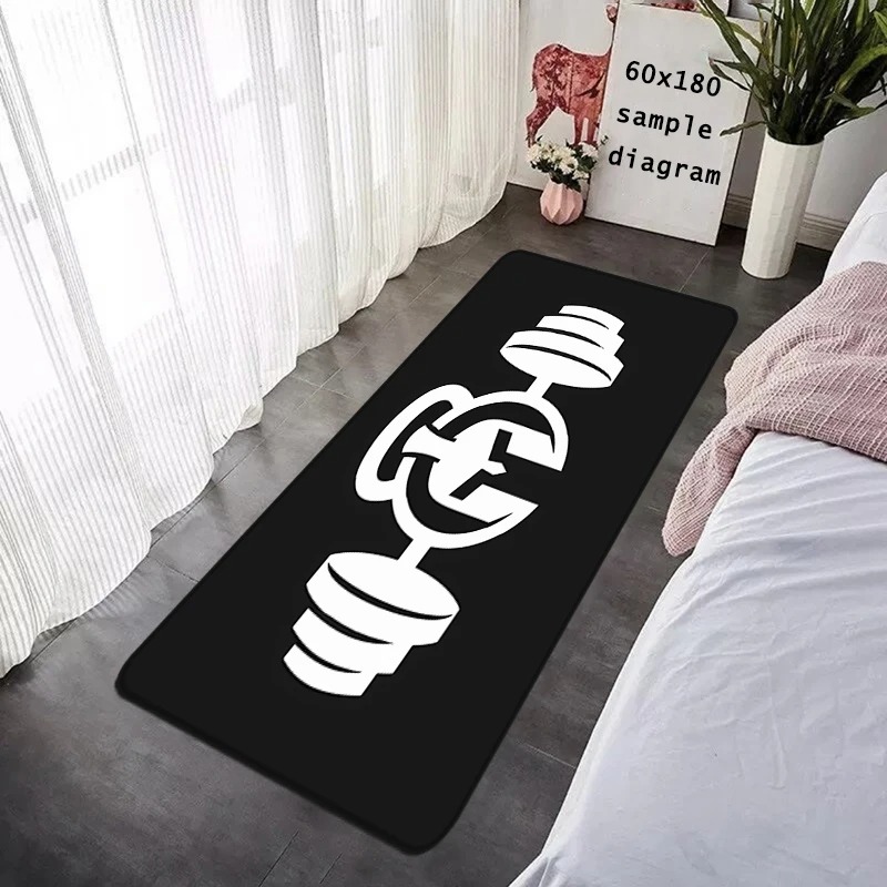 GYM Exercise Floor Mat Time No - Home Gym Academy ulasan dan harga