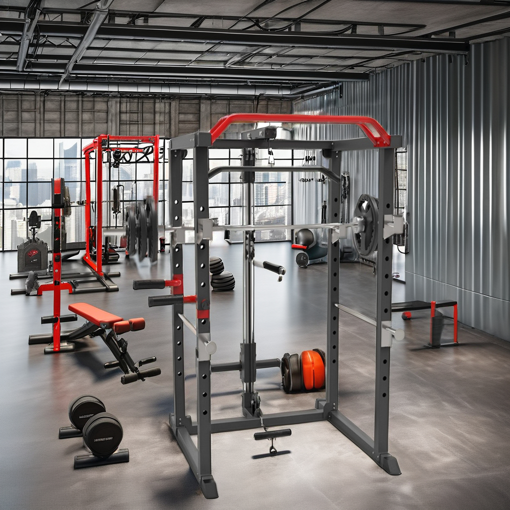 Steel Full Cage Gym Power Towe - Home Gym Multi Station ulasan dan harga