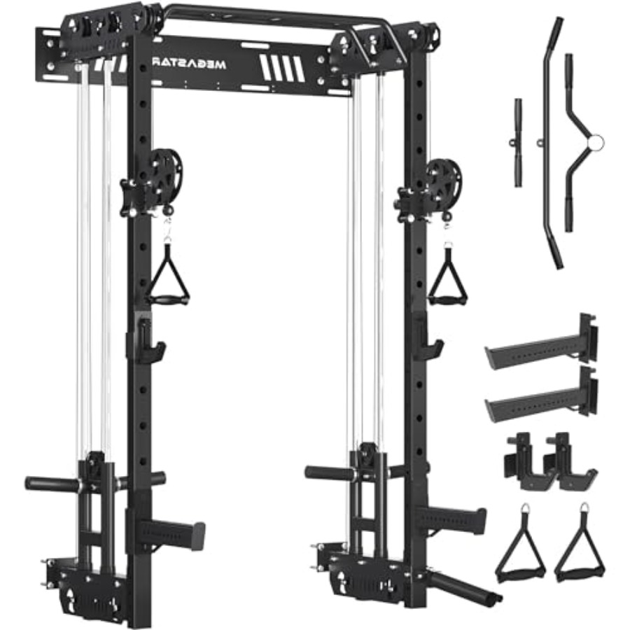 Power Cage Squat Rack Home Gym - Home Gym Wall ulasan dan harga