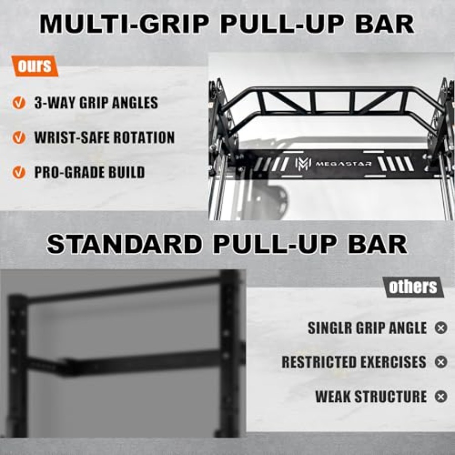 Power Cage Squat Rack Home Gym - Home Gym Wall ulasan dan harga