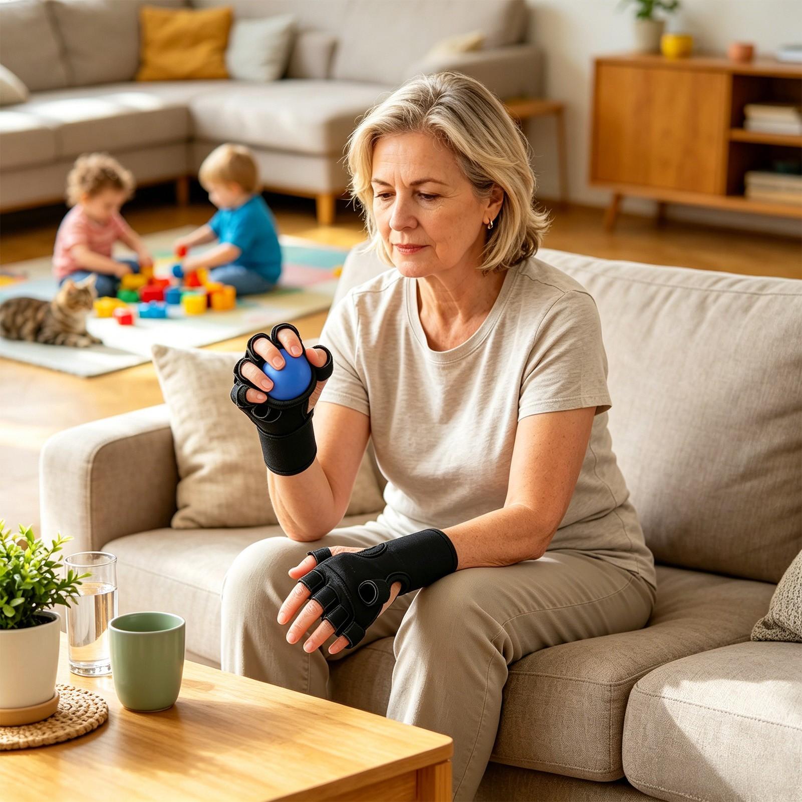 Hand Exercise Balls Grip Train - Home Gym Tools ulasan dan harga
