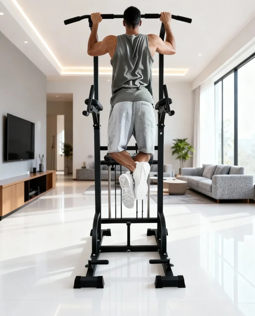 Power Tower Pull-Up Dip Statio - Home Gym Tools ulasan dan harga
