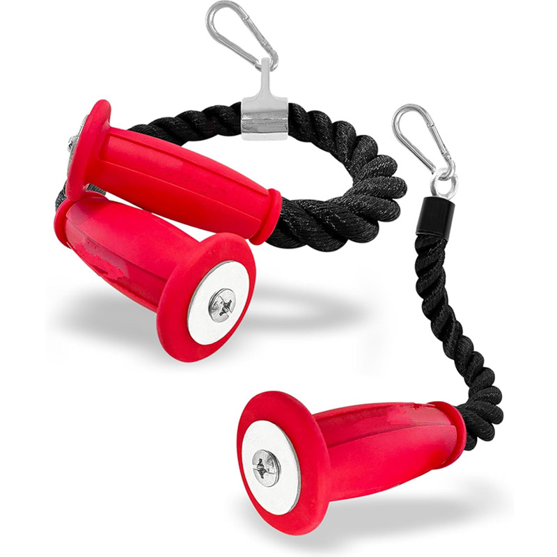 Ergonomic Tricep Ropes Non-Sli - Home Gym Academy ulasan dan harga