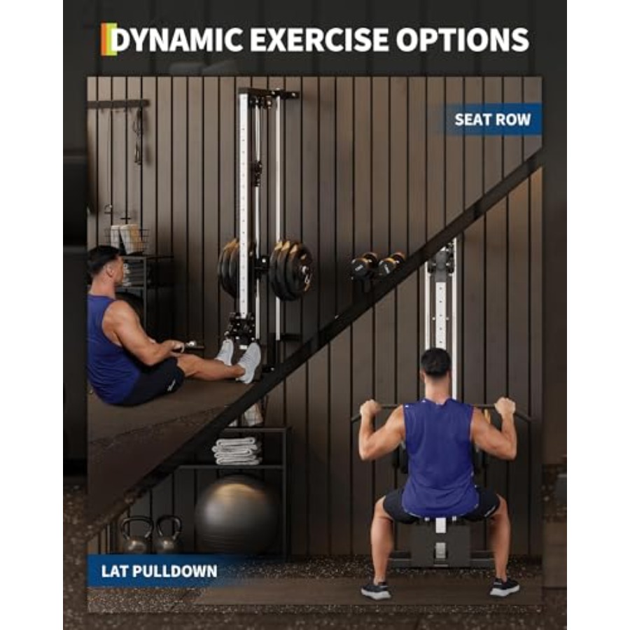 Wall Mount Cable Station for h - Home Gym Pulley System ulasan dan harga