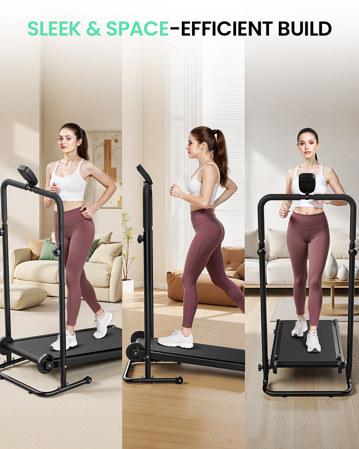Non-Electric Treadmill with Du - Treadmill Home Gym ulasan dan harga