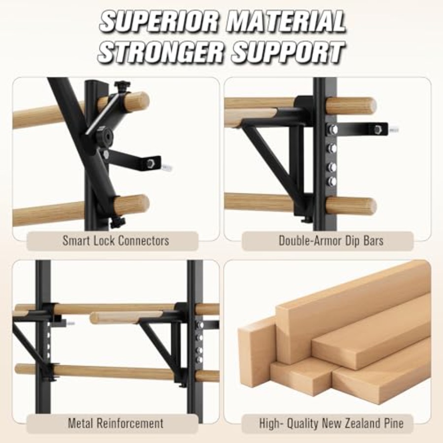 Swedish Ladder Wall Gym for ho - Home Gym Wall ulasan dan harga