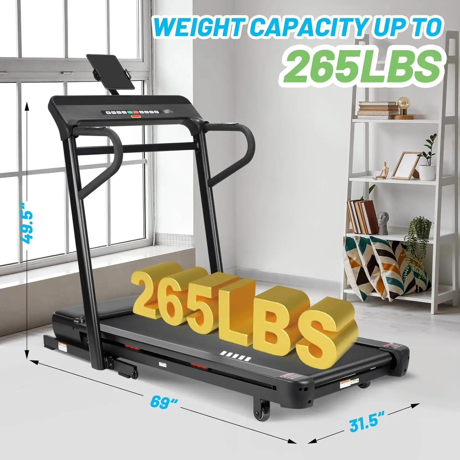 Garvee Auto Incline -3% to 15% - Treadmill Home Gym ulasan dan harga