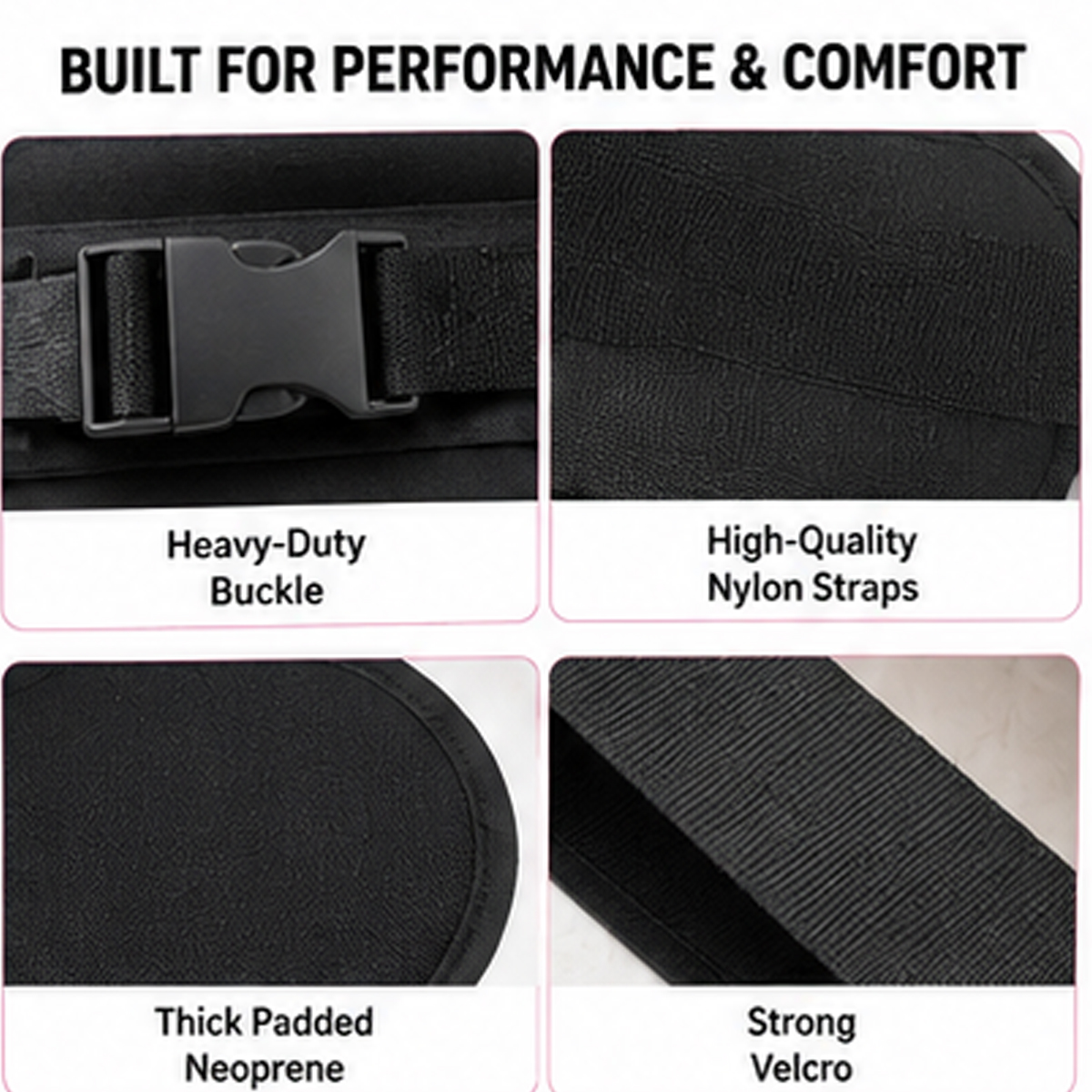Heavy Duty Nylon Hip Thrust Be - Home Gym Academy ulasan dan harga