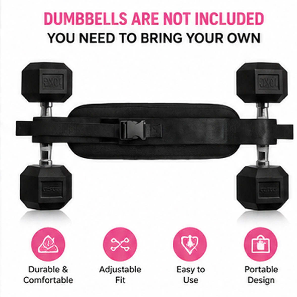 Heavy Duty Nylon Hip Thrust Be - Home Gym Academy ulasan dan harga