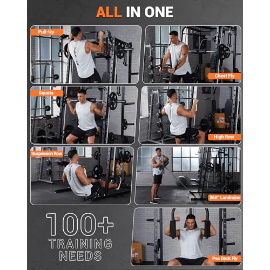 Smith Machine Home Gym Squat R - Home Gym Multi Station ulasan dan harga