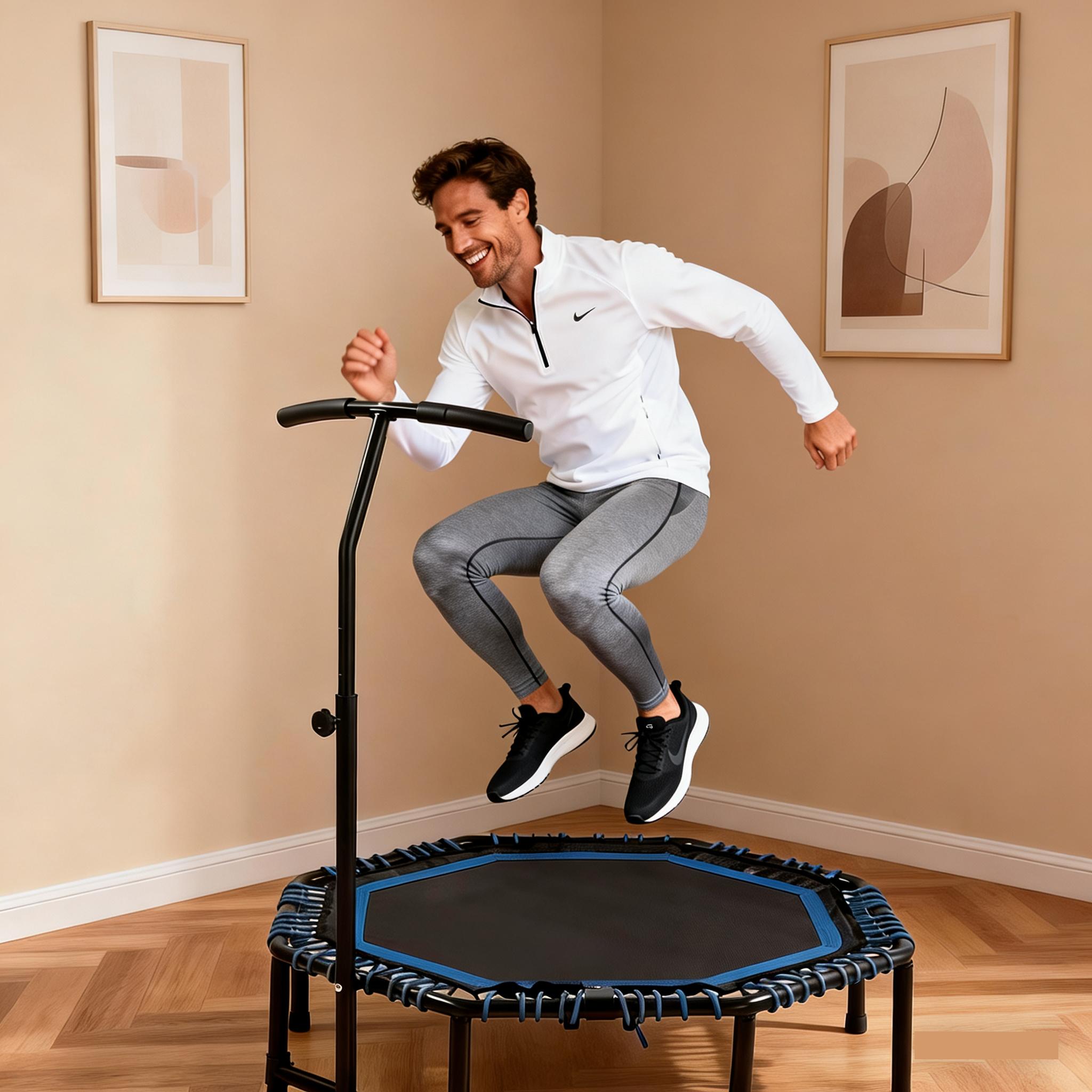 48in Foldable Fitness Trampoli - Treadmill Home Gym ulasan dan harga