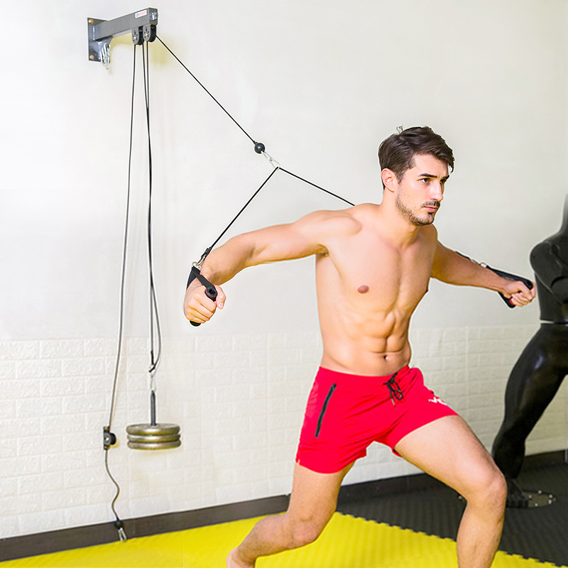 Universal DIY Pulley System Ca - Home Gym Academy ulasan dan harga