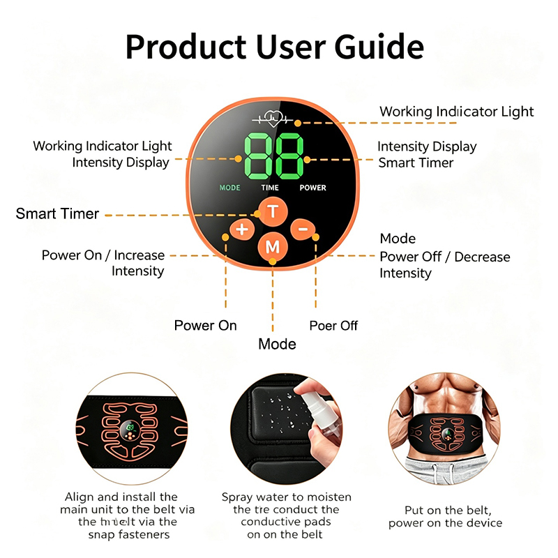 Abdominal Toning Belt Smart Ab - Home Gym Tools ulasan dan harga