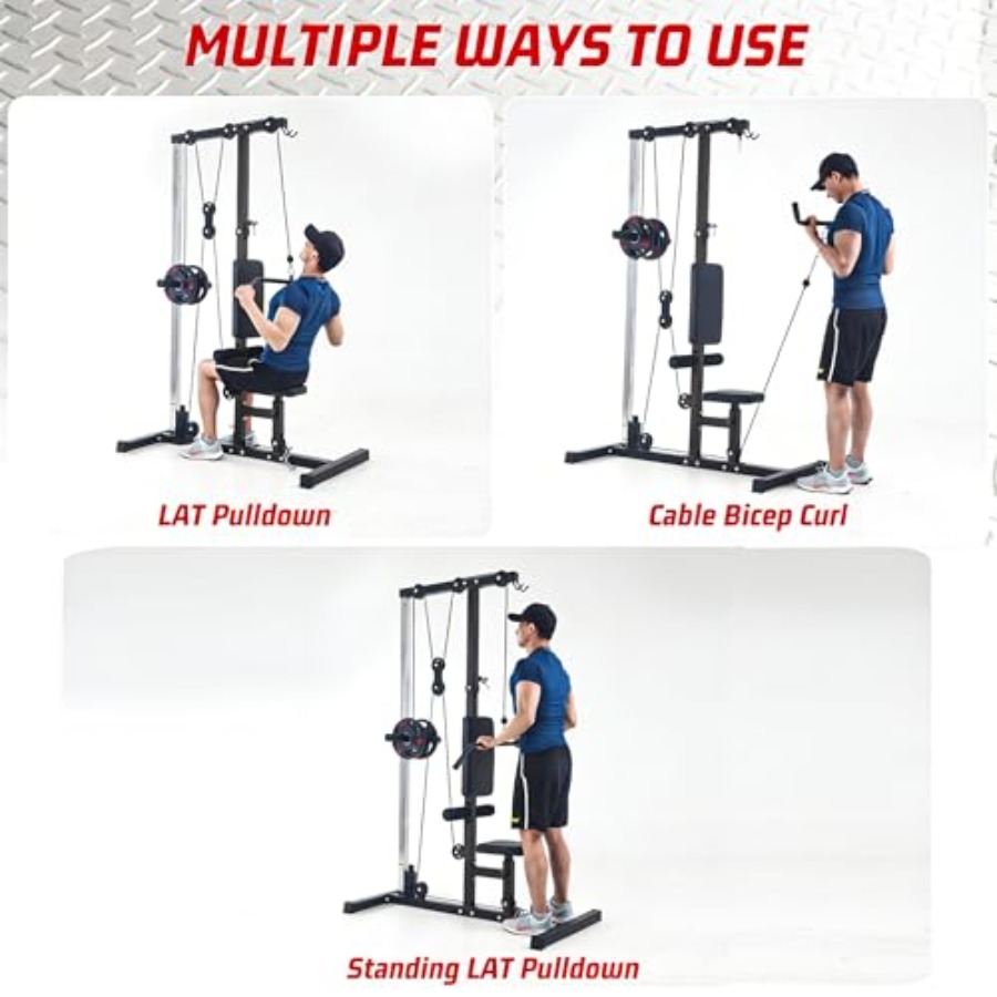Multi-Functional LAT Pulldown  - Home Gym Multi Station ulasan dan harga