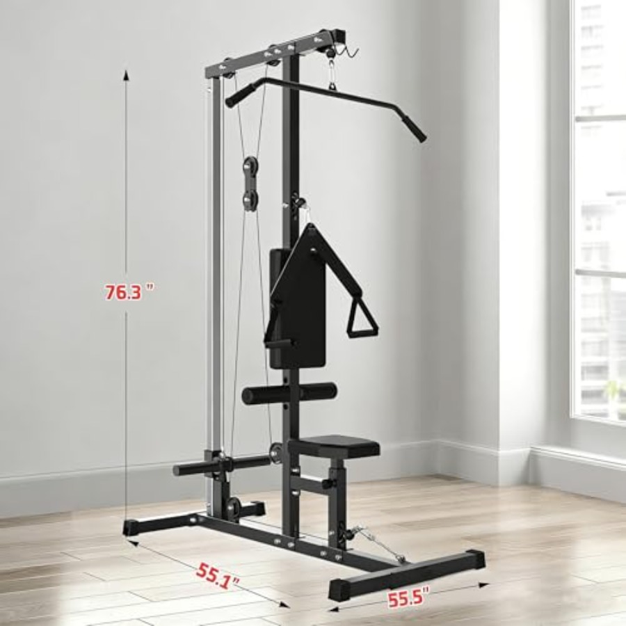 Multi-Functional LAT Pulldown  - Home Gym Multi Station ulasan dan harga
