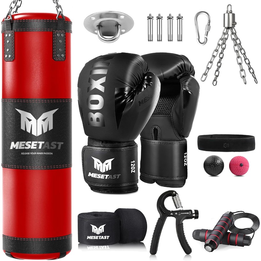 4ft Heavy Punching Bag Set for - Home Gym Mma ulasan dan harga