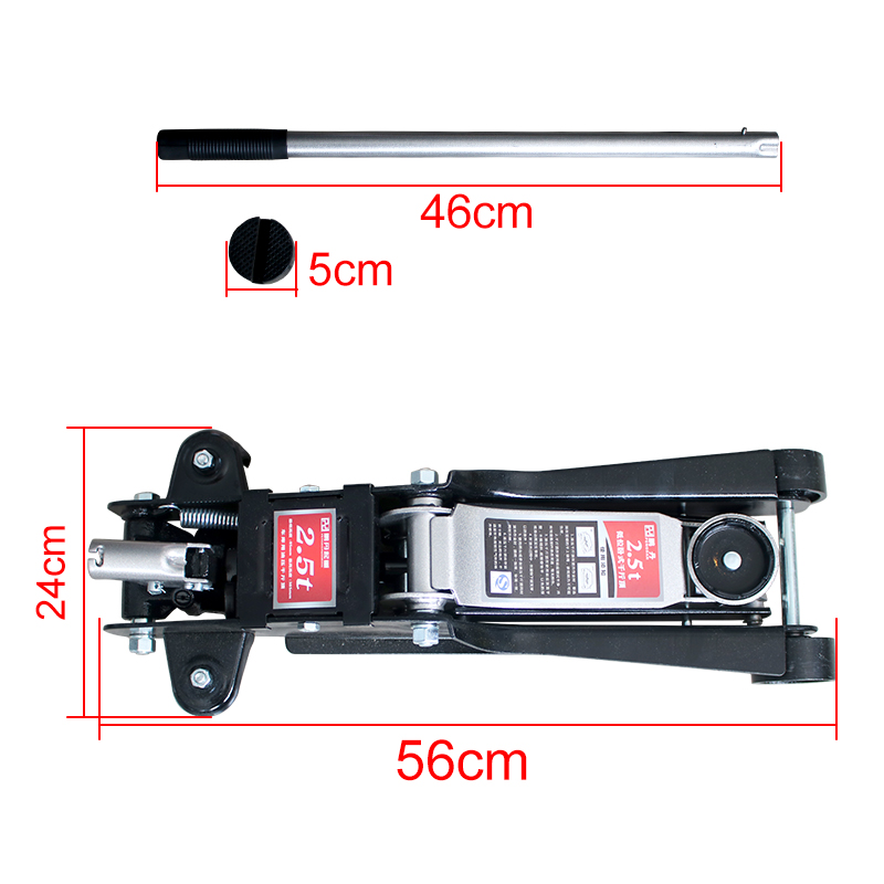 2.5Ton Ultra Low Position Sing - Deadlift Jack Barbell ulasan dan harga