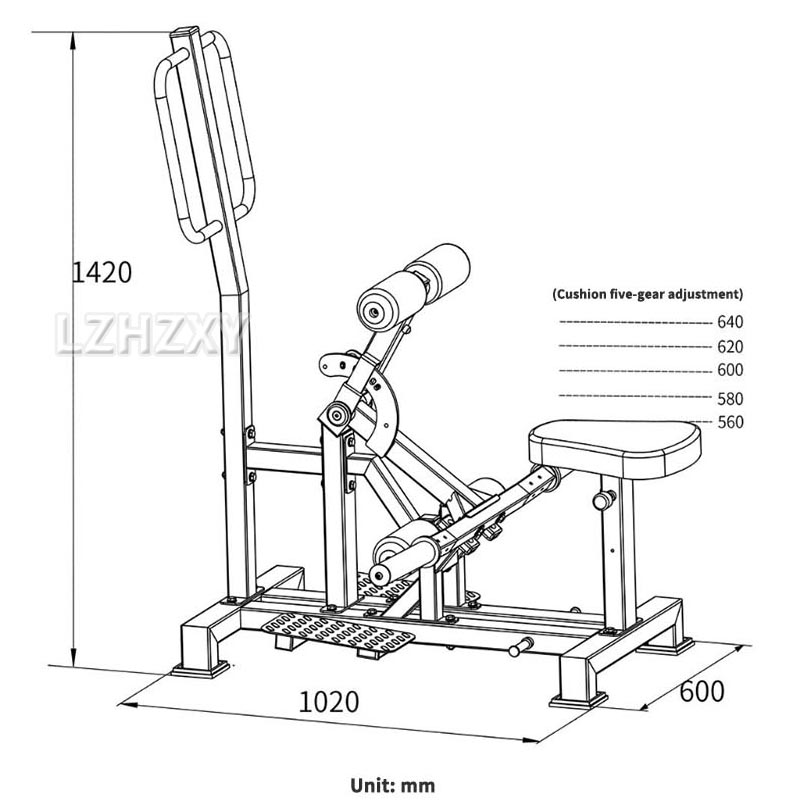 Hip trainer Squatting apparatu - Home Gym Academy ulasan dan harga