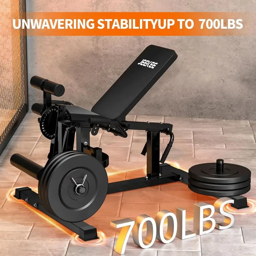 700LB Capacity Plate Loaded Le - Home Gym Tools ulasan dan harga