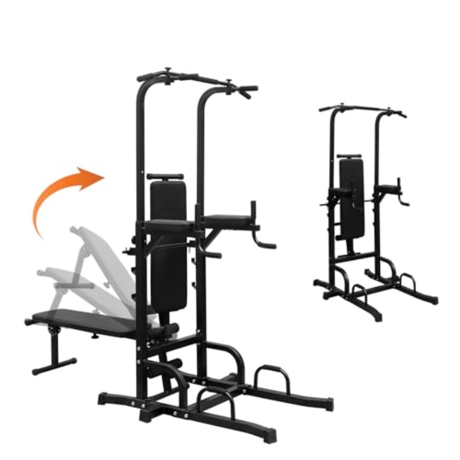 Power Tower with Weight Bench  - Home Gym Multi Station ulasan dan harga