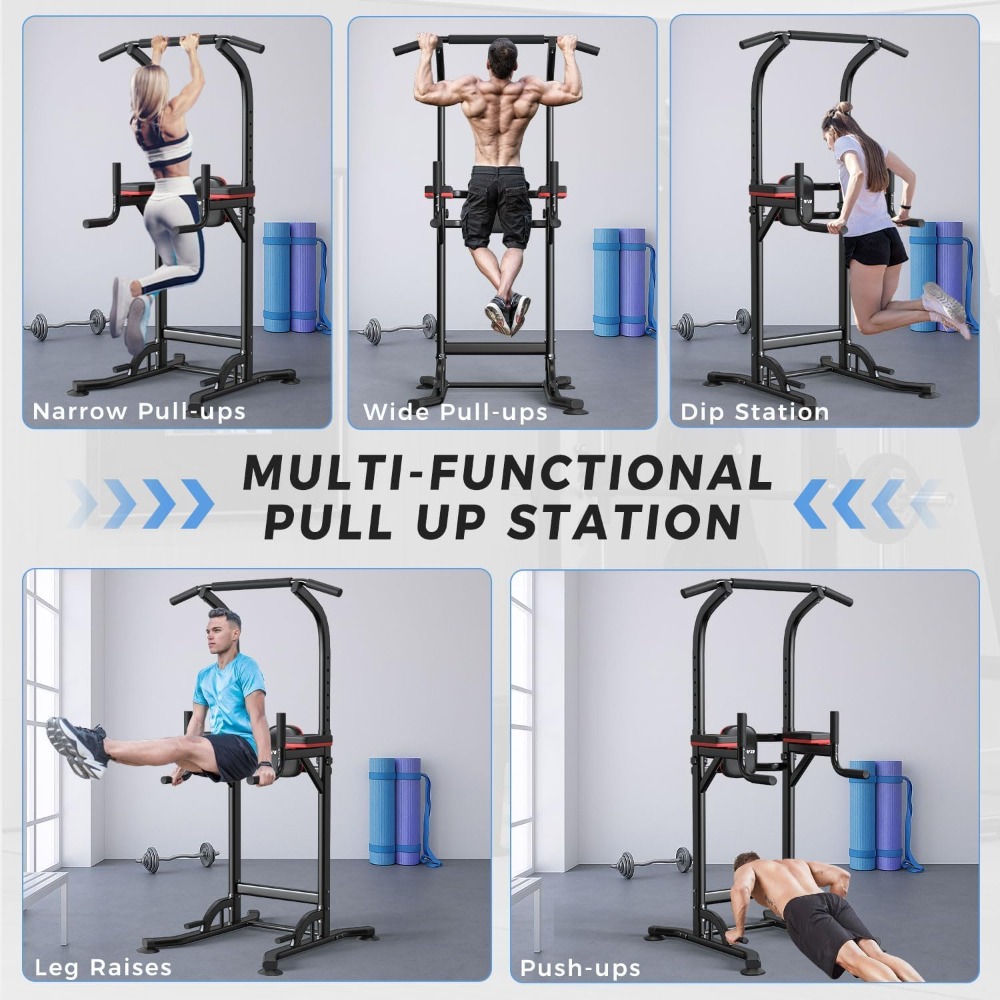 Multi-Function Pull Up Dip Bar - Home Gym Multi Station ulasan dan harga