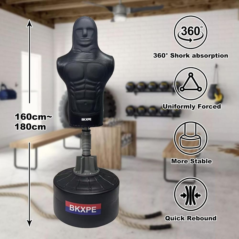 Sturdy Leather Punching Bag wi - Home Gym Mma ulasan dan harga