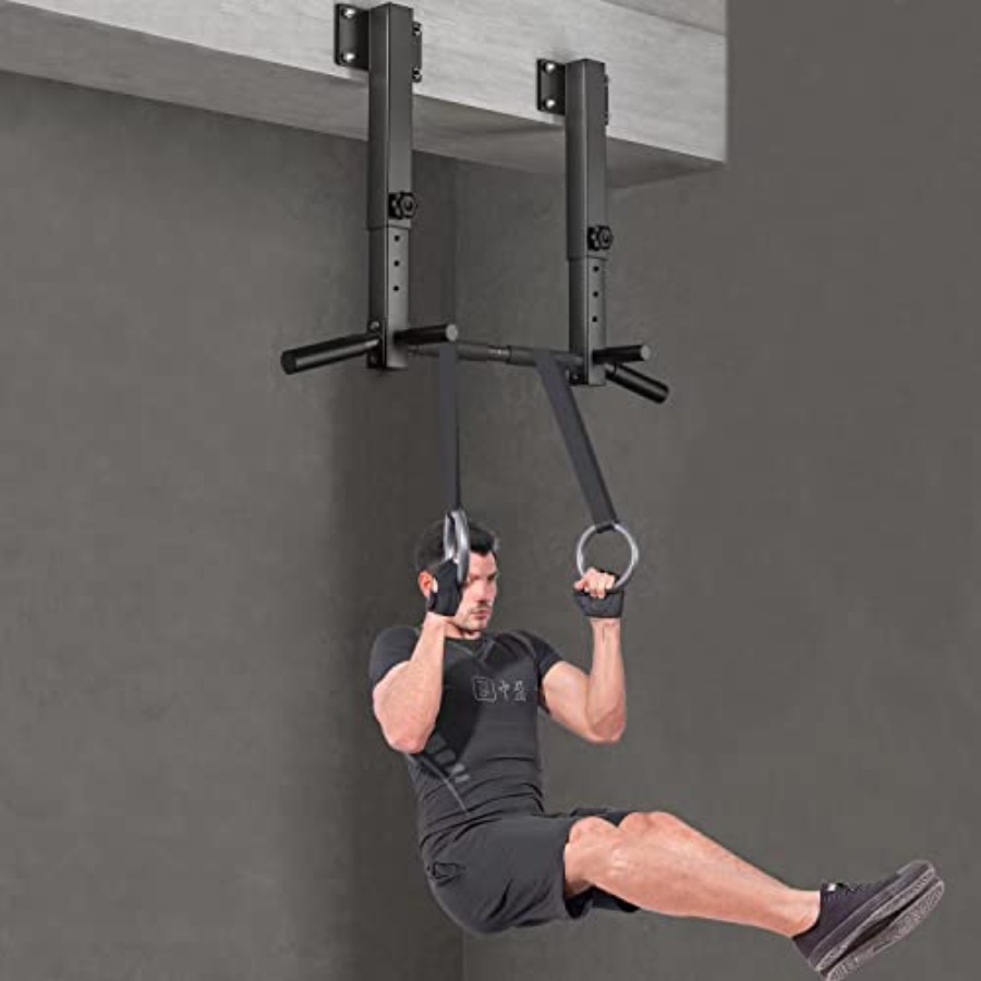 Wall Mount Pull Up Bar for Hom - Home Gym Wall ulasan dan harga