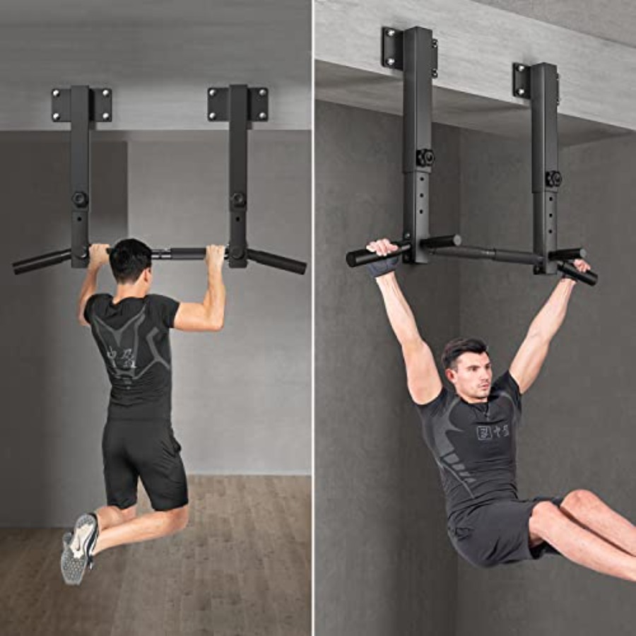Wall Mount Pull Up Bar for Hom - Home Gym Wall ulasan dan harga