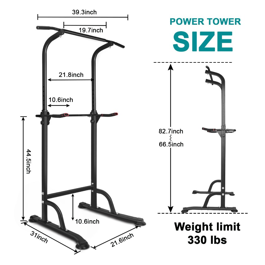 Power Tower Workout Dip Statio - Home Gym Multi Station ulasan dan harga