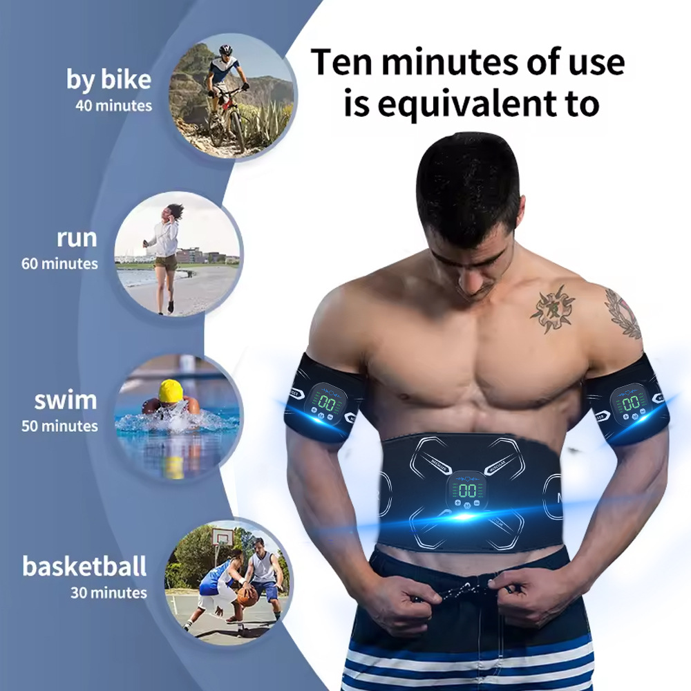 EMS Muscle Stimulator Abdomina - Home Gym Academy ulasan dan harga