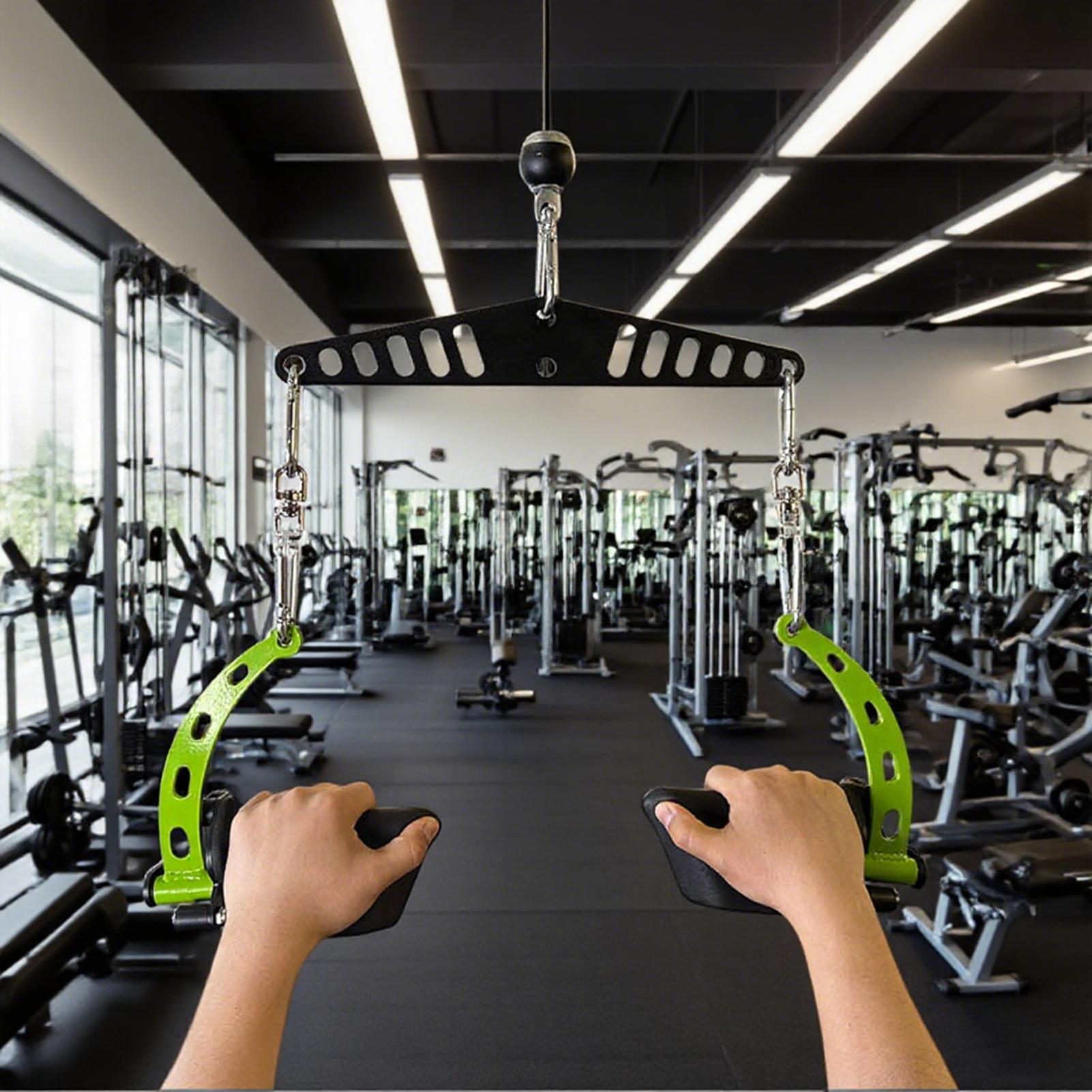 Cable Machine Attachment Pulle - Home Gym Pulley System ulasan dan harga