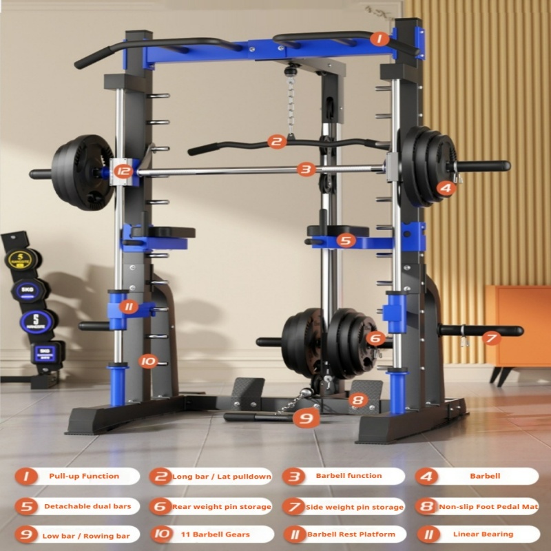Multi-functional home comprehe - Home Gym Multi Station ulasan dan harga