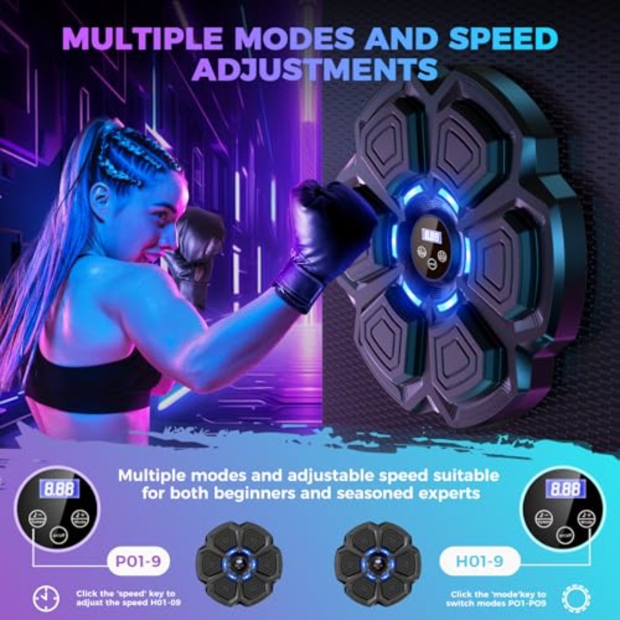 2026 Music Boxing Machine Upgr - Home Gym Wall ulasan dan harga
