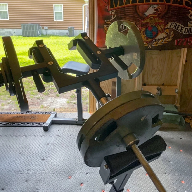 Fitness Shoulder Press Squat W - Deadlift Jack Barbell ulasan dan harga