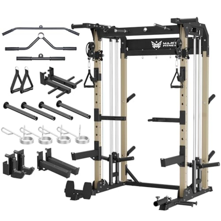 Home gym strength training: he - Home Gym Pulley System ulasan dan harga
